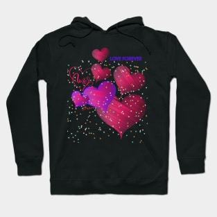 Heart Confetti Hoodie